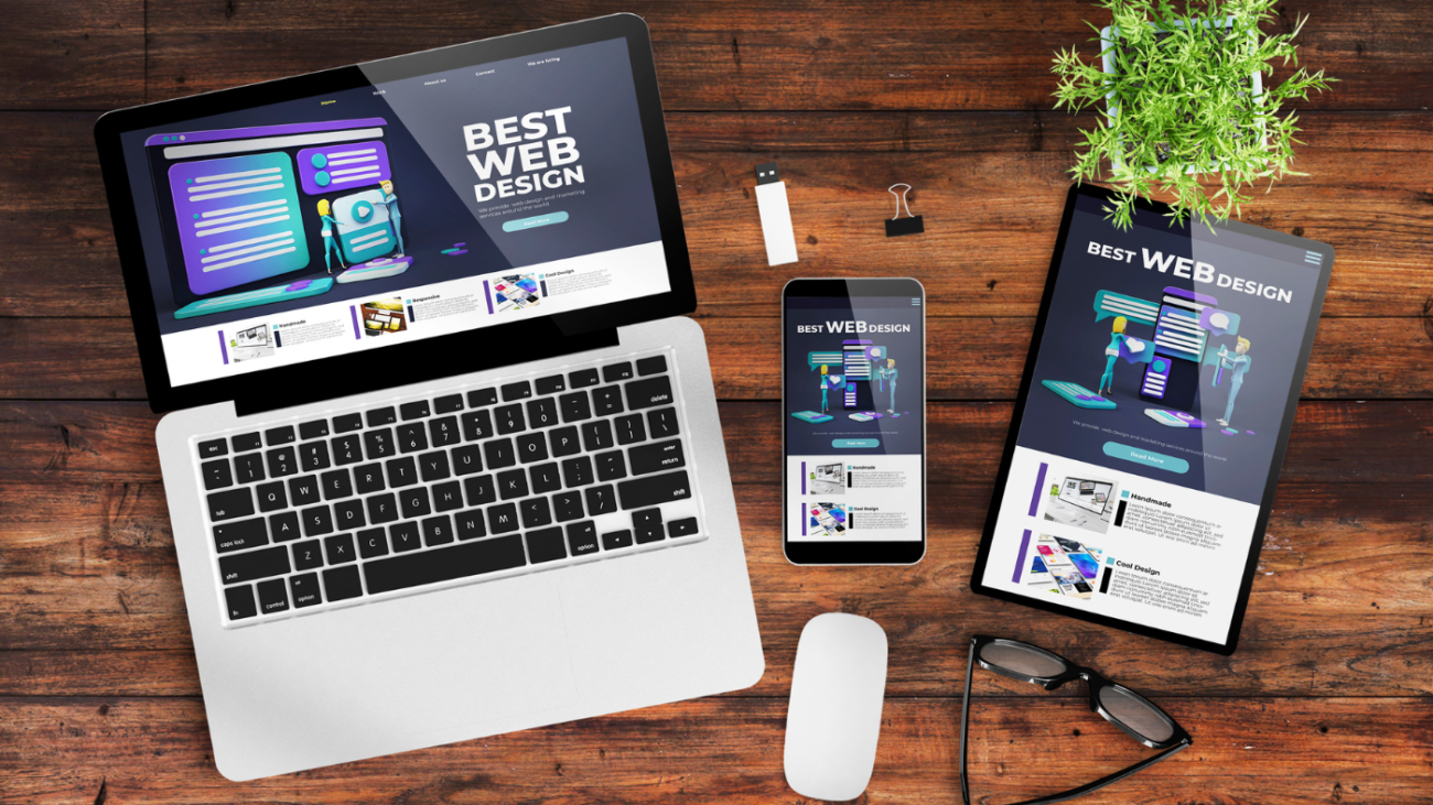 Mobile-responsive website design